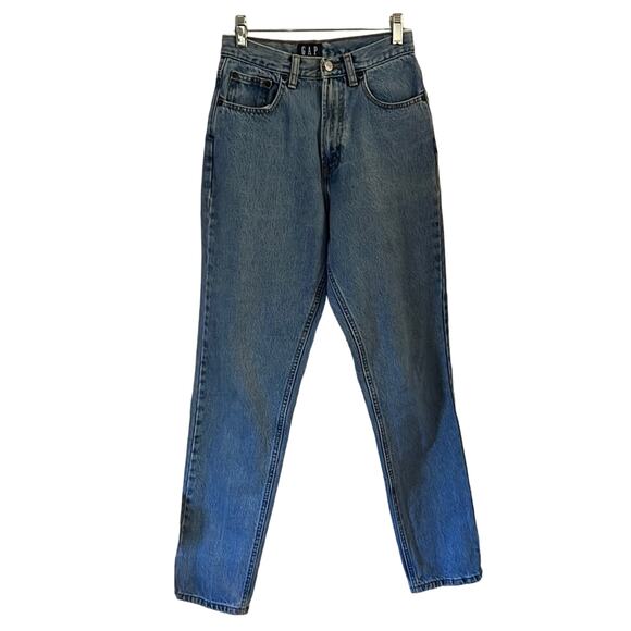 Gap Vintage High Waist Mom Jeans Woman Size 4 Comfortable - Picture 1 of 8